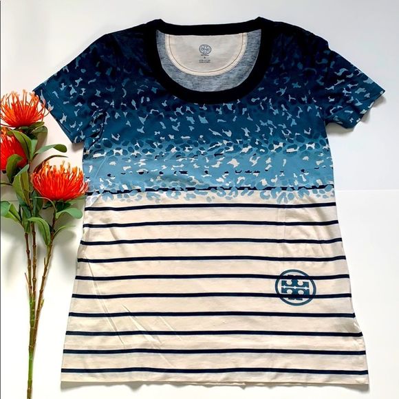 Tory Burch t shirt size S with small defects - Picture 1 of 6